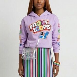 Purple Graphic Women's Hoodie